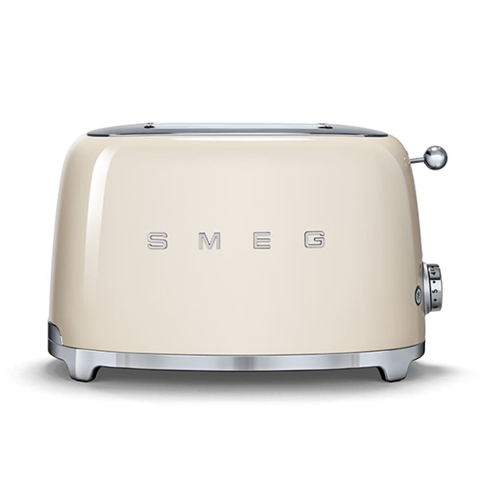 Smeg 2 Slice Toaster - Cream - New Unsealed