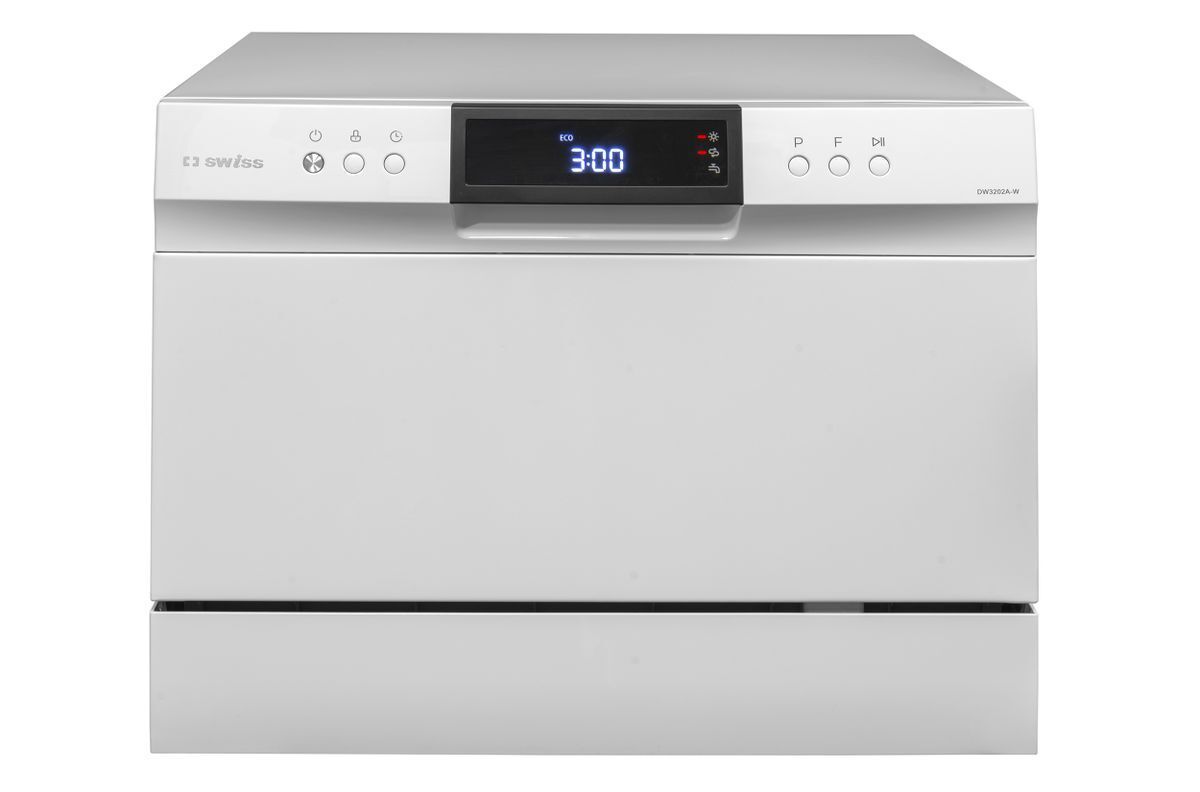 Swiss 6 Place Eco Wash Counter Top Dishwasher - Brand New