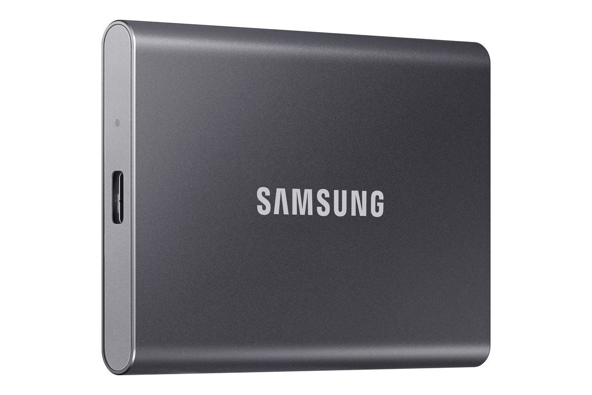 Samsung T7 4TB USB 3.2 Gen 2 Portable SSD - Grey - Brand New