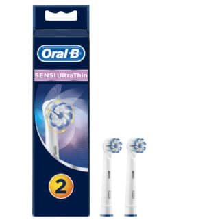 Oral-B Replacement Brush Heads - Sensi Ultrathin - 2 Pack - Brand New