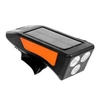 Solar Powered LED Bicycle Warning Light - Brand New