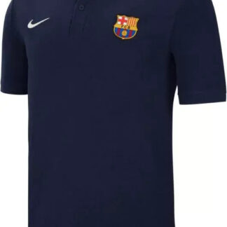 Nike x FC Barcelona Men's Navy Polo shirt - Medium - Brand New