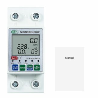 WiFi Automatic Reclosing Current Voltage Monitoring Switch - Brand New