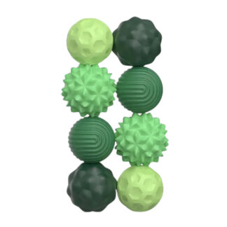 Magnetic Silicone Fidget Balls - Green - Brand New