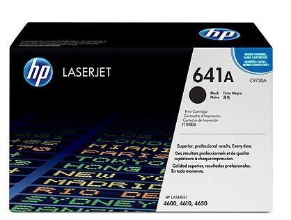 HP 641A Black LaserJet Toner Cartridge - Brand New