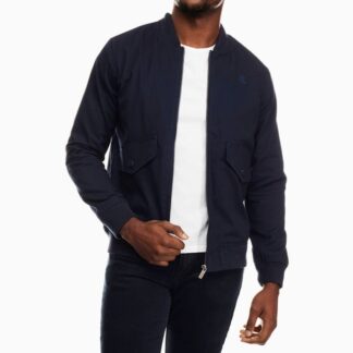 Pringle Of Scotland Mens Justin Bomber Jacket - Navy 2XL - Brand New