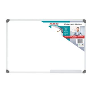Parrot Products Slimline Non-Magnetic Whiteboard (600*450mm) - Brand New