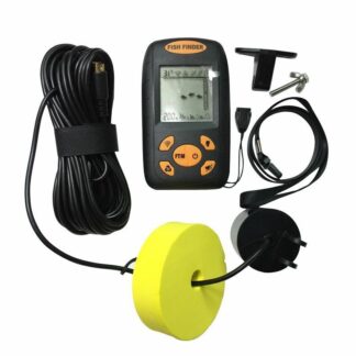 Wired Sonar Transducer & LCD Fish Finder Display - Brand New