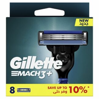 Gillette Mach3+ Razor Blades - 8's - Brand New