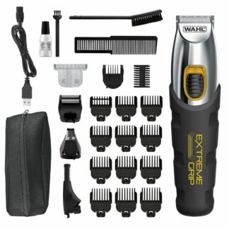 Wahl Extreme Grip Lithium Ion Cordless USB Multigroom Trimmer Kit For Men - Used