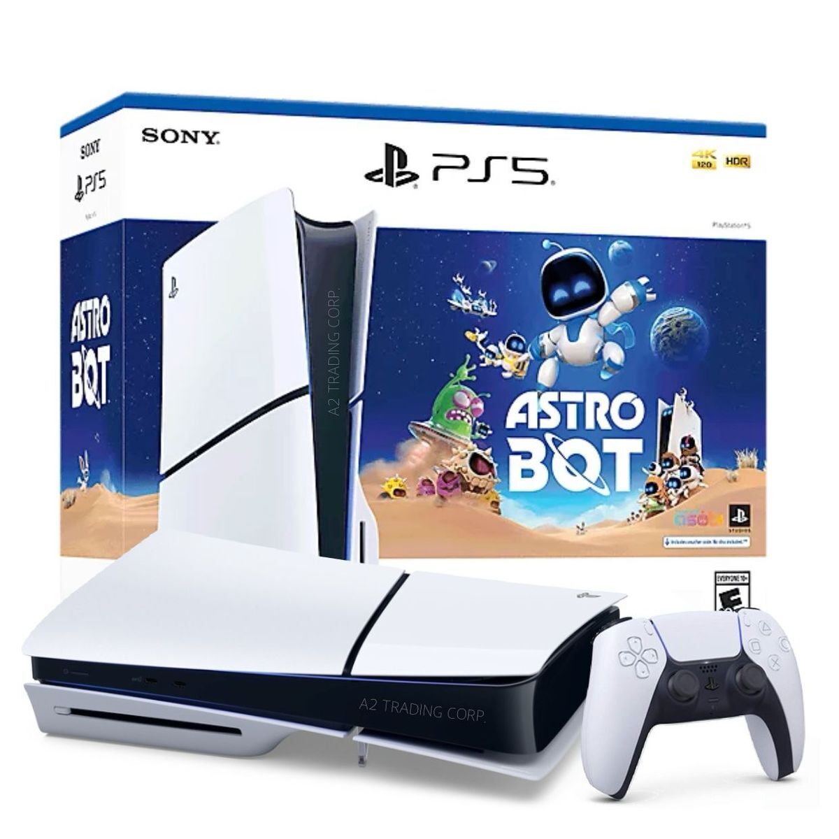 PlayStation 5 (PS5) Slim Disk Edition Console + Astro Bot (Voucher) - Brand New