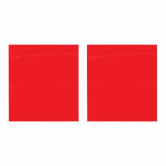 Espresto - Square ID Side Panel - Red - Brand New
