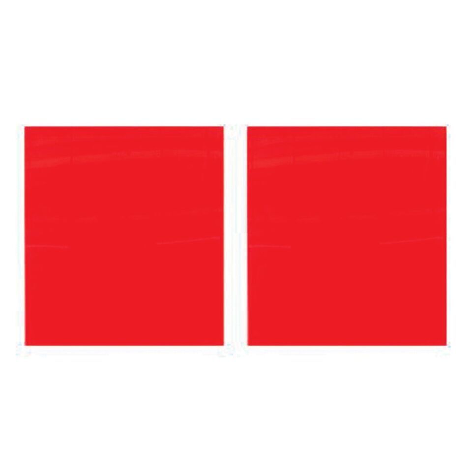 Espresto - Square ID Side Panel - Red - Brand New