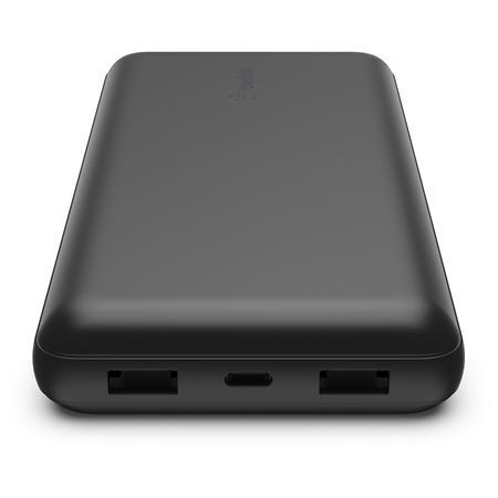 Belkin - BoostCharge USB-C Portable Charger 20K Power Bank with 1 USB-C Port and 2 USB-A Ports & Included USB-C to USB-A Cable - Black - Brand New