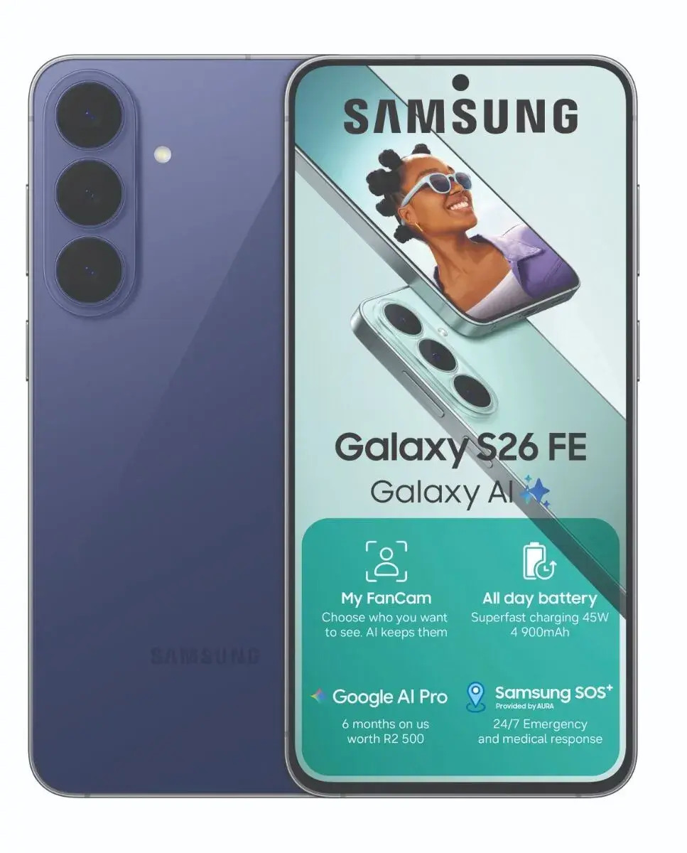 Samsung Galaxy S26 FE 5G 256GB 8GB RAM 6.7-Inch Smartphone, Blueberry - Brand New