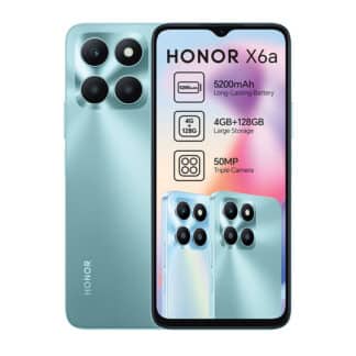 Honor X6a 128GB LTE Dual Sim 128GB - Cyan Lake - Brand New
