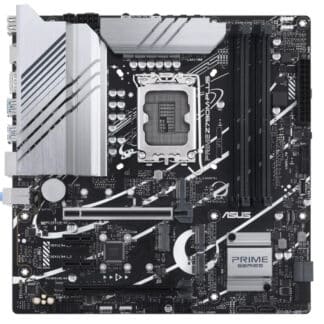 ASUS PRIME Z790M-PLUS D4 Micro-ATX Motherboard - LGA1700, DDR4, PCIe 5.0, M.2 - Brand New