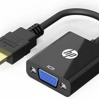 HP HDMI to VGA 1080P Adapter- Black
